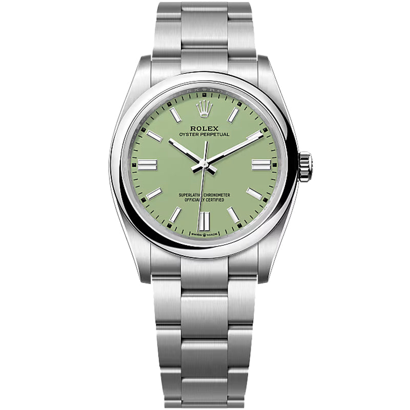 Rolex Oyster Perpetual 36mm 126000 Pistachio Dial