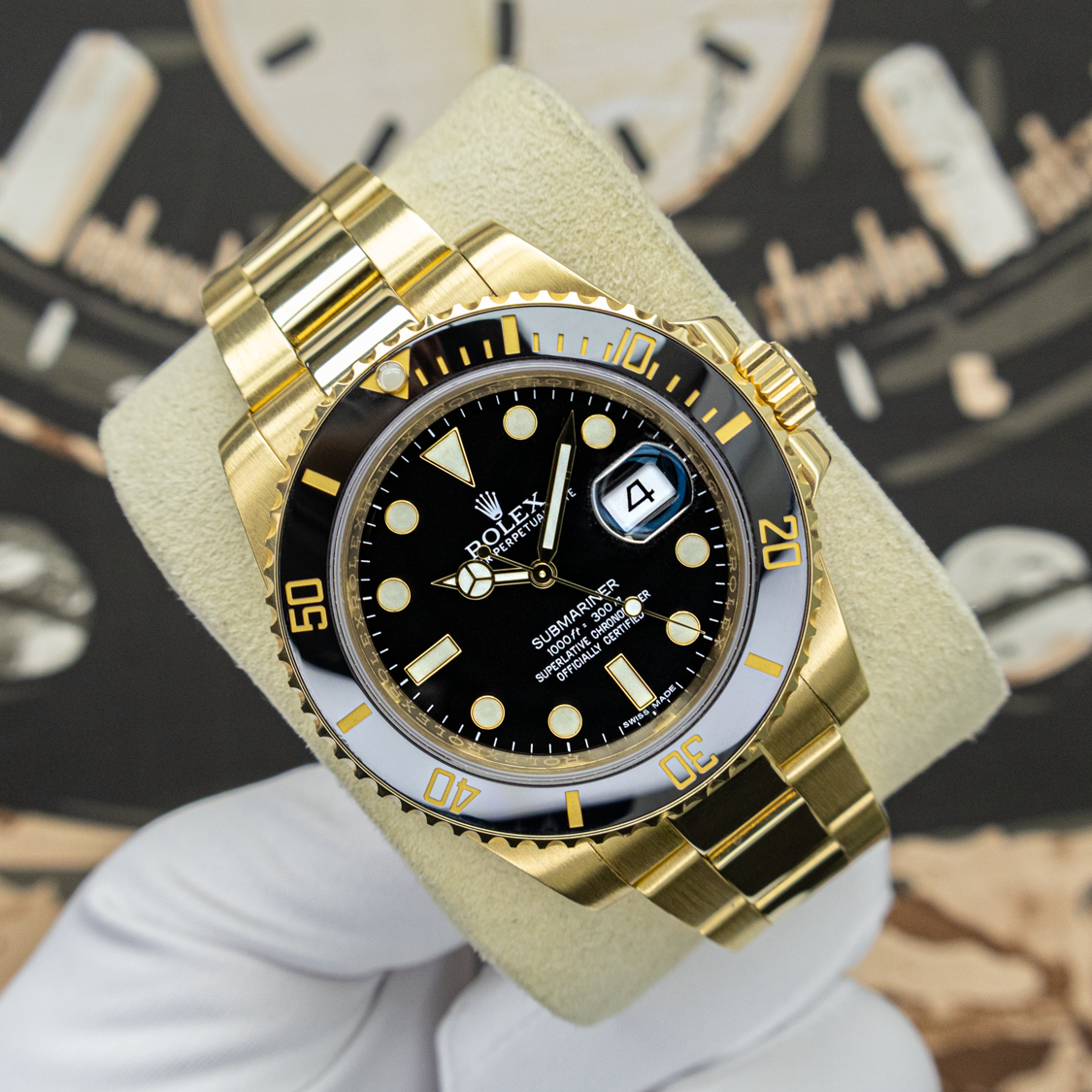 Rolex Submariner Date 116618LN 40mm Black Dial Pre-Owned