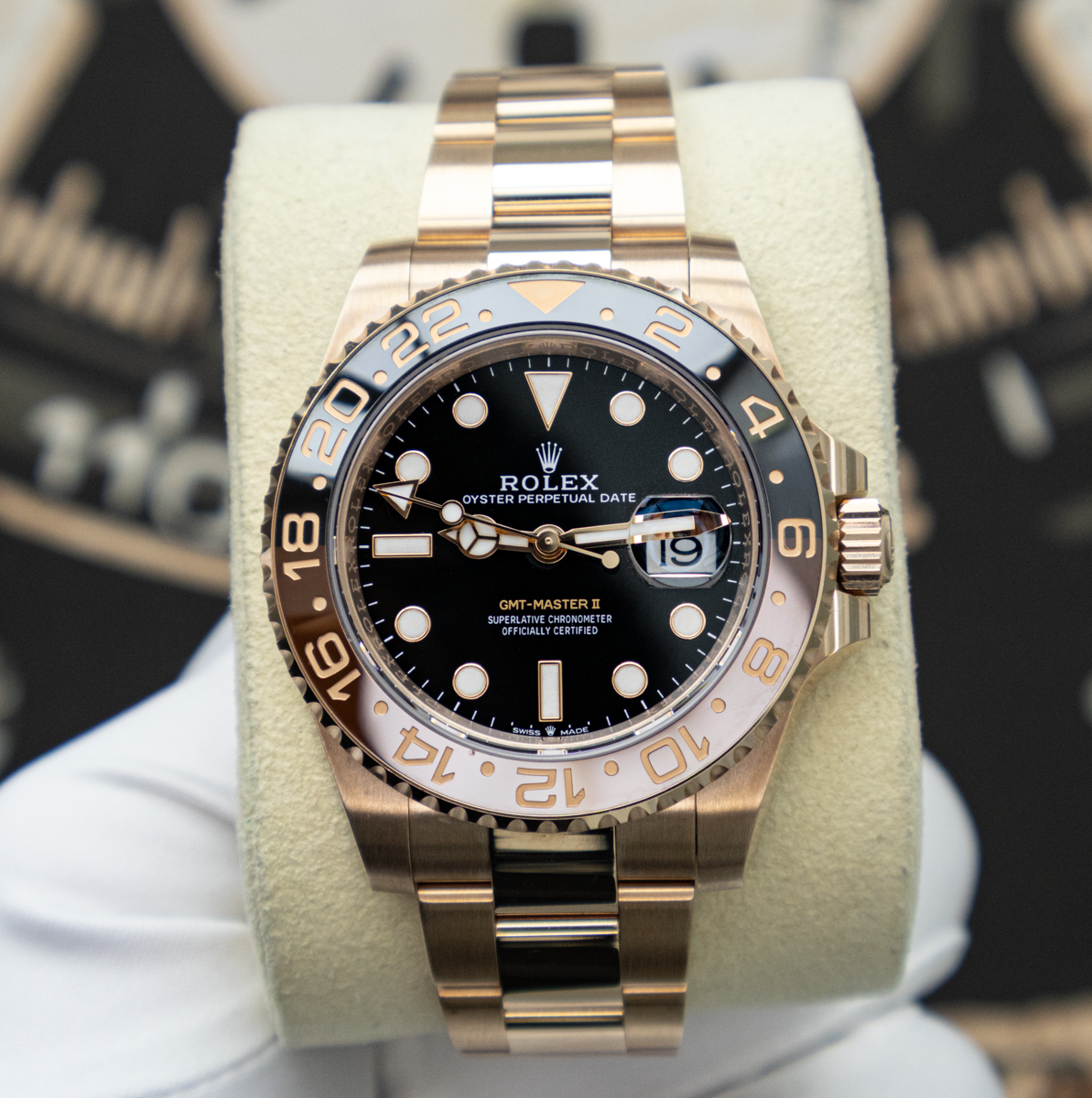Rolex 2025 GMT-Master II "Root Beer" 126715CHNR 40mm Black Dial