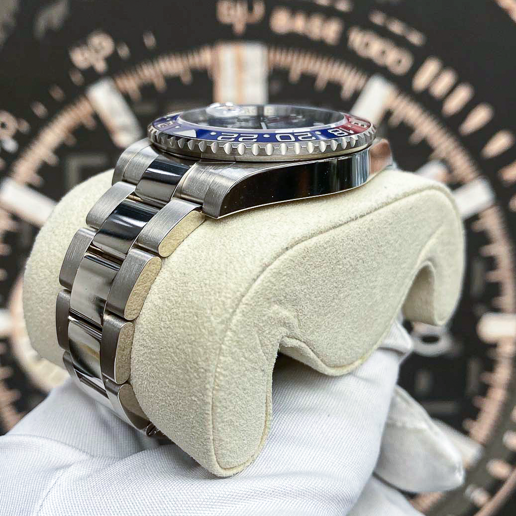 Rolex GMT-Master II "Pepsi" 40mm 126719BLRO White Gold Blue Dial Pre-Owned