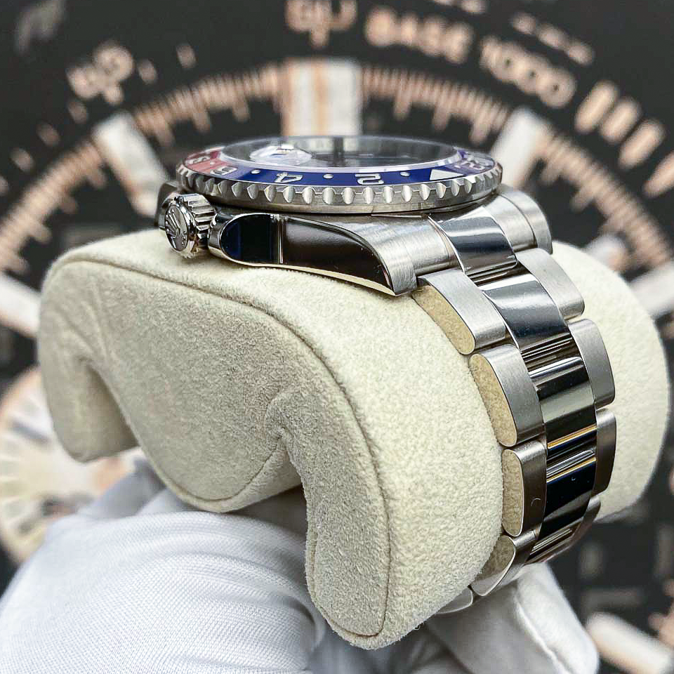 Rolex GMT-Master II "Pepsi" 40mm 126719BLRO White Gold Blue Dial Pre-Owned