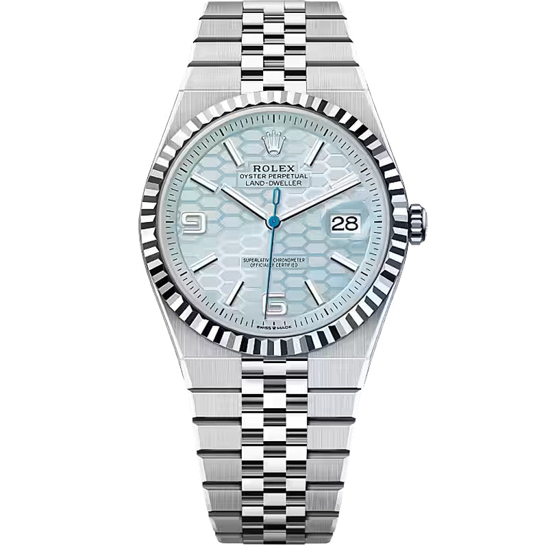 Rolex Land-Dweller 40mm 127336 Sky Blue Dial