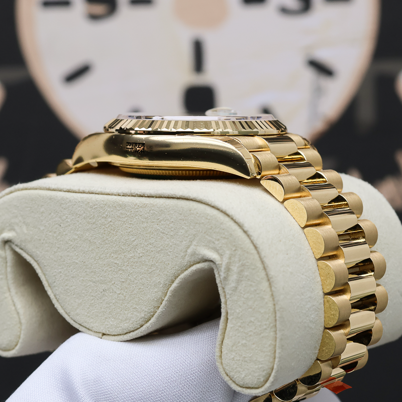 Rolex Day-Date 36mm "Puzzle Emoji" 128238 Gem-Set Enamel Dial