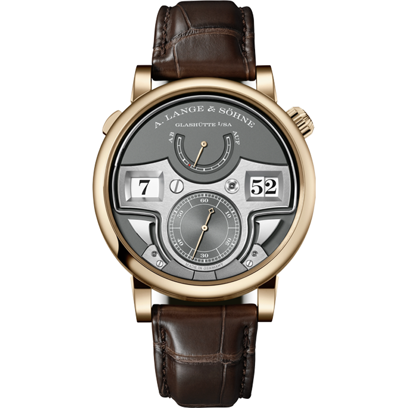 A. Lange & Söhne Zeitwerk Minute Repeater 147.050F 41.9mm Grey Dial