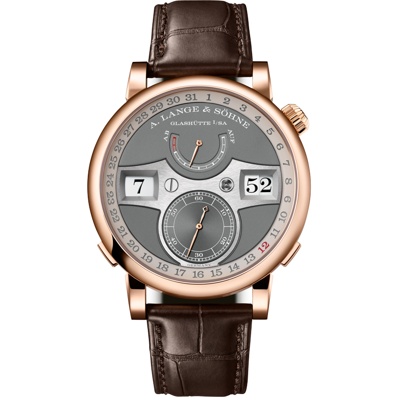 A. Lange & Söhne Zeitwerk Date 148.033 44.2mm Grey Dial