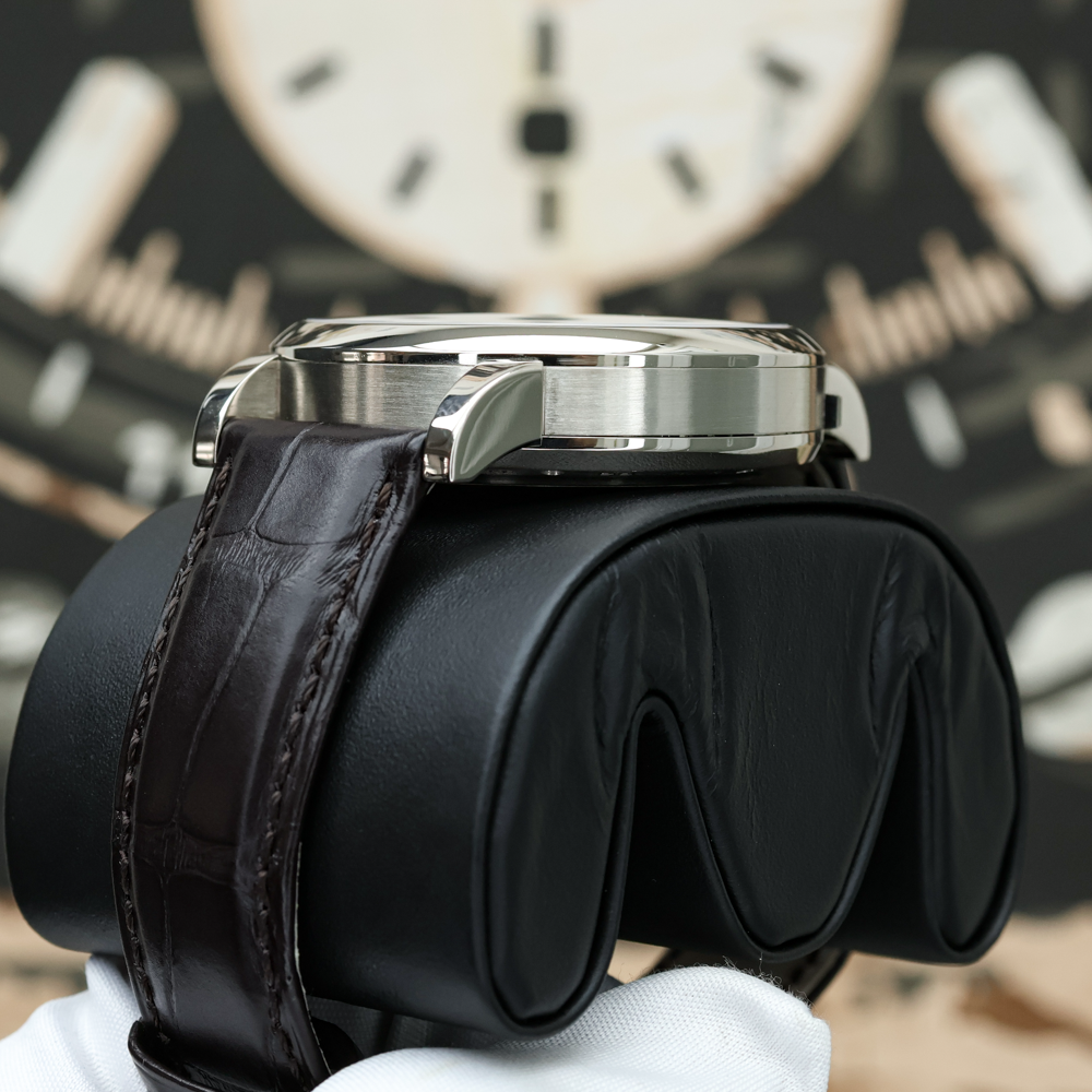 A. Lange & Sohne Zeitwerk Date 44mm Grey Dial 148.038