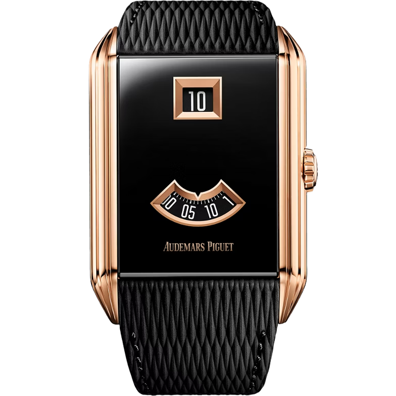 Audemars Piguet Neo Frame Jumping Hour 15245OR 34mm Black Dial