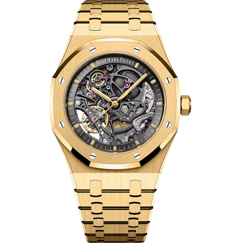 Audemars Piguet Royal Oak Double Balance Wheel Openworked 15407BA.OO.1220BA.01 41mm Black Dial