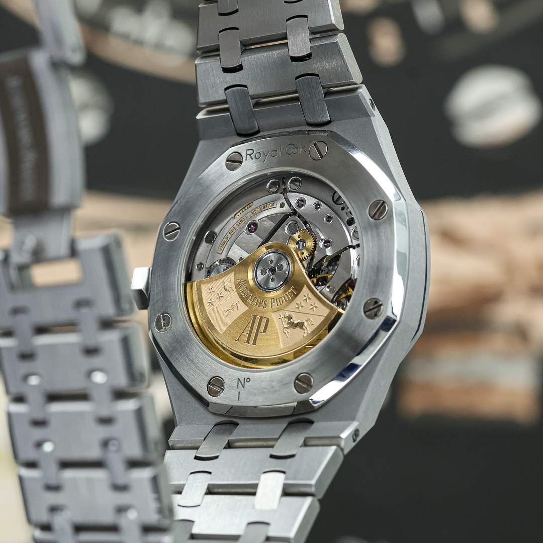 Audemars Piguet Royal Oak Self-Winding 15450ST 37mm Blue Dial Pre-Owned