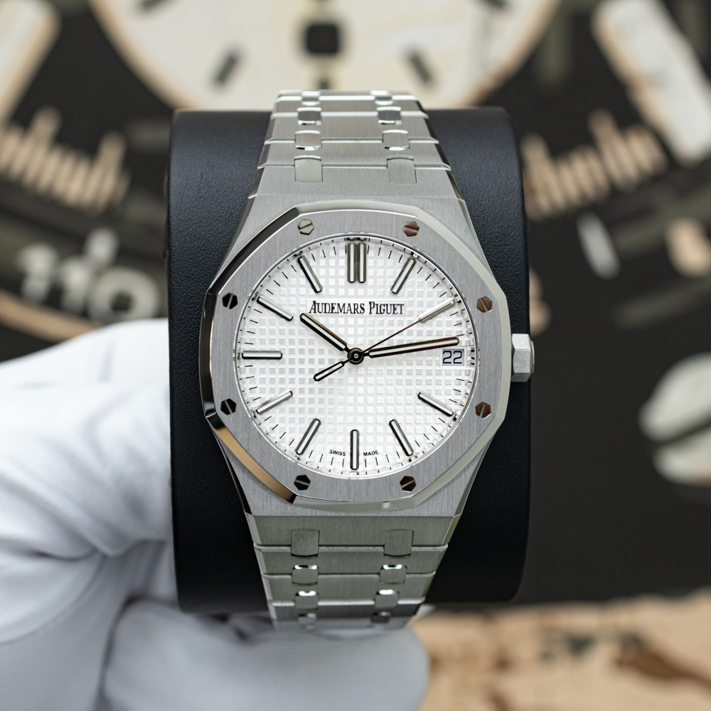 Audemars Piguet 2025 Royal Oak Self-Winding 41mm 15510ST Silver Dial