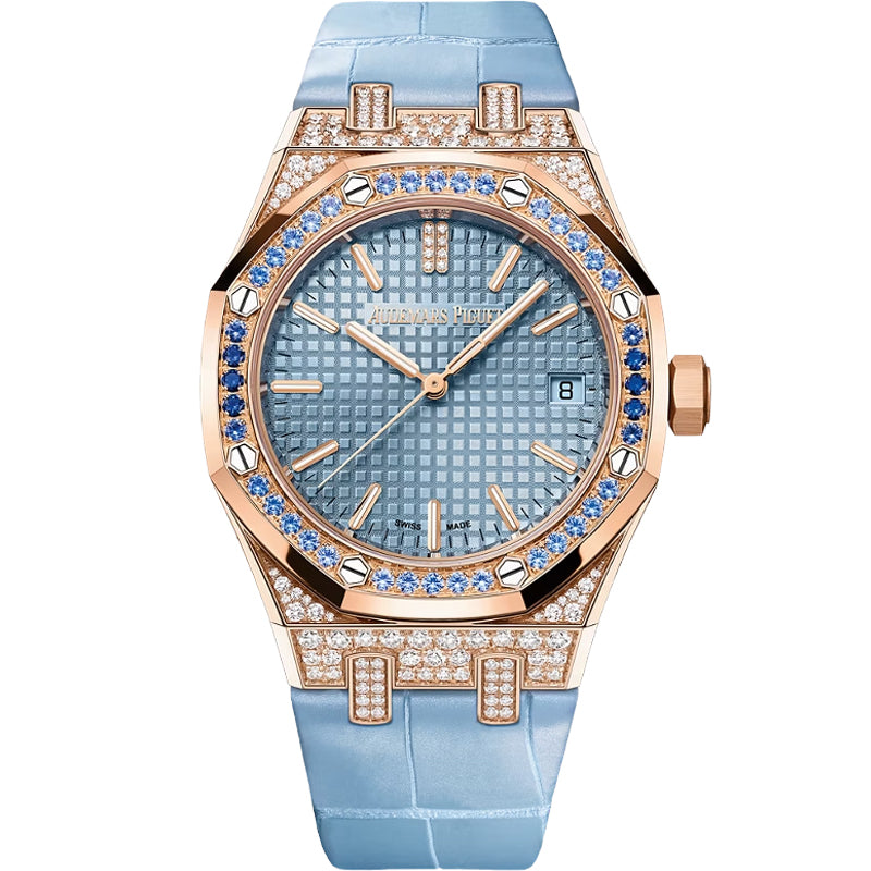 Audemars Piguet Royal Oak Self-Winding 15551OR.ZS.D344CR.01 37mm Light Blue Dial