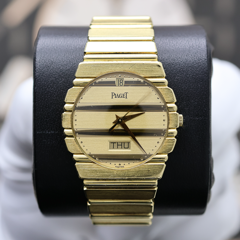 Piaget Polo Quartz Movement 15562C701 31mm Champagne Dial Pre-Owned