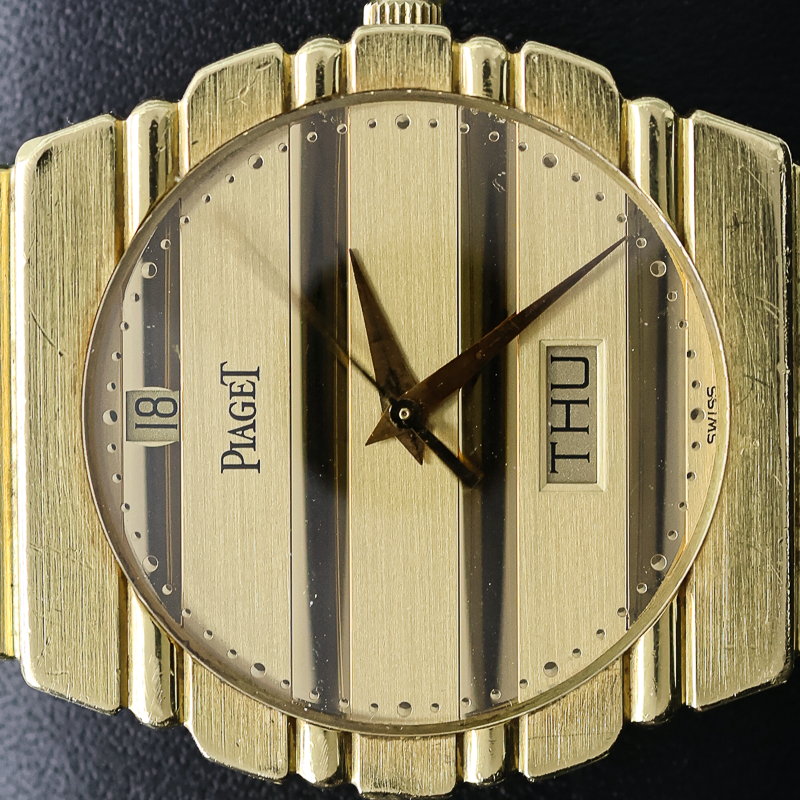 Piaget Polo Quartz Movement 15562C701 31mm Champagne Dial Pre-Owned