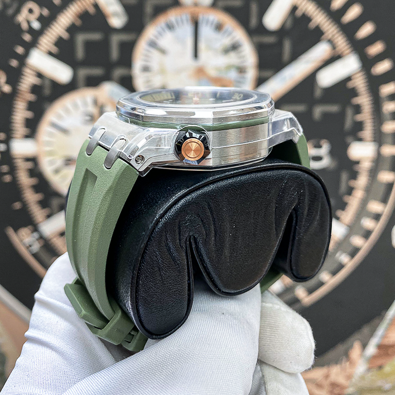 Audemars Piguet Royal Oak Offshore Diver 42mm 15720ST Green Dial