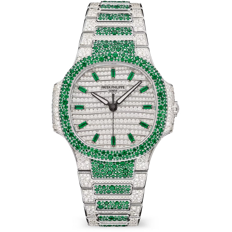 Patek Philippe Nautilus Haute Joaillerie 35mm 7118/1453G-001 Diamond Dial