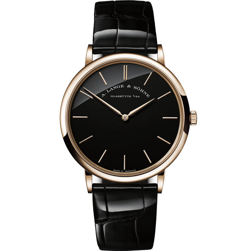 A. Lange & Söhne Saxonia Thin 211.052 40mm Black Dial