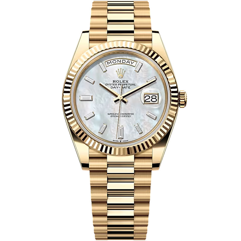 Rolex Land-Dweller 40mm 228238 Mother of Pearl Dial