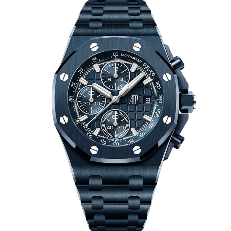 Audemars Piguet Royal Oak Offshore Chronograph 26238CD.OO.1300CD.01 42mm Blue Dial