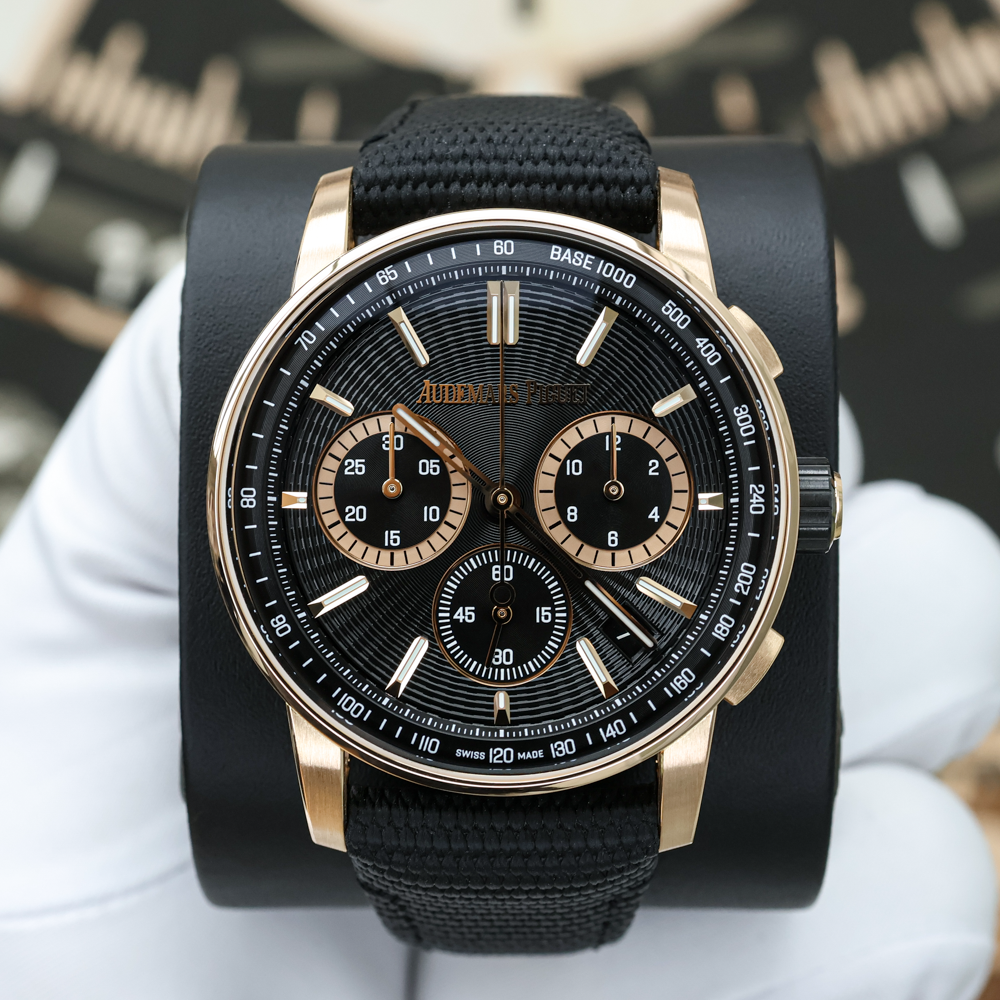 Audemars Piguet 2025 Code 11.59 Chronograph 26393NR 41mm Black Dial