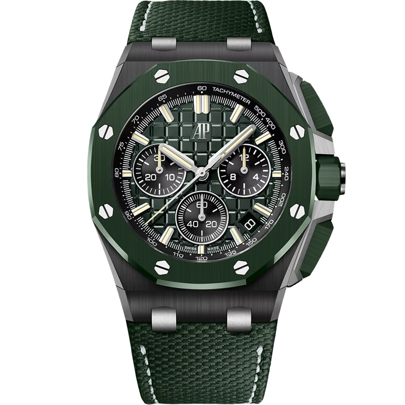 Audemars Piguet Royal Oak Offshore Chronograph 26420CE.OO.A063VE.01 43mm Green Dial