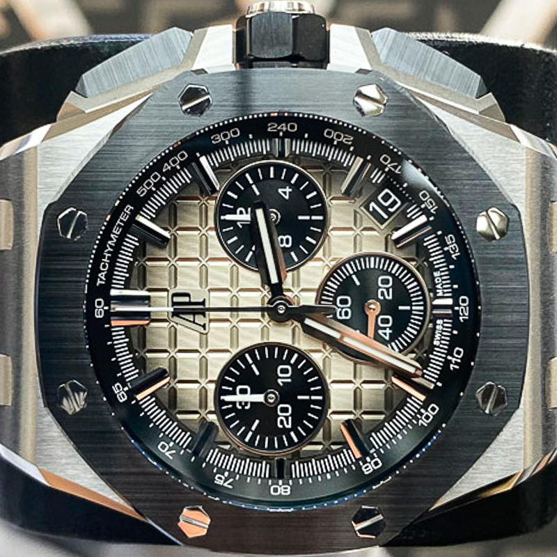 Audemars Piguet Royal Oak Offshore Chronograph 26420SO 43mm Taupe Dial