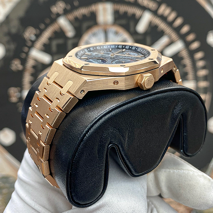 Audemars Piguet Royal Oak Perpetual Calendar 41mm 26574OR Blue Dial Pre-Owned