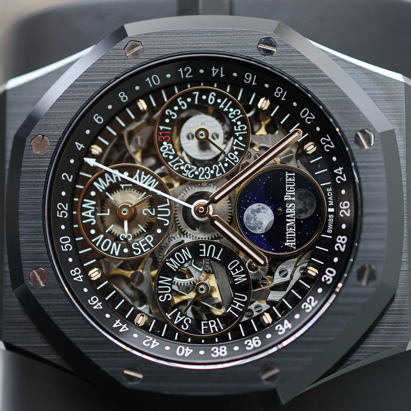 Audemars Piguet Royal Oak Perpetual Calendar 41mm 26585CE Openworked Dial