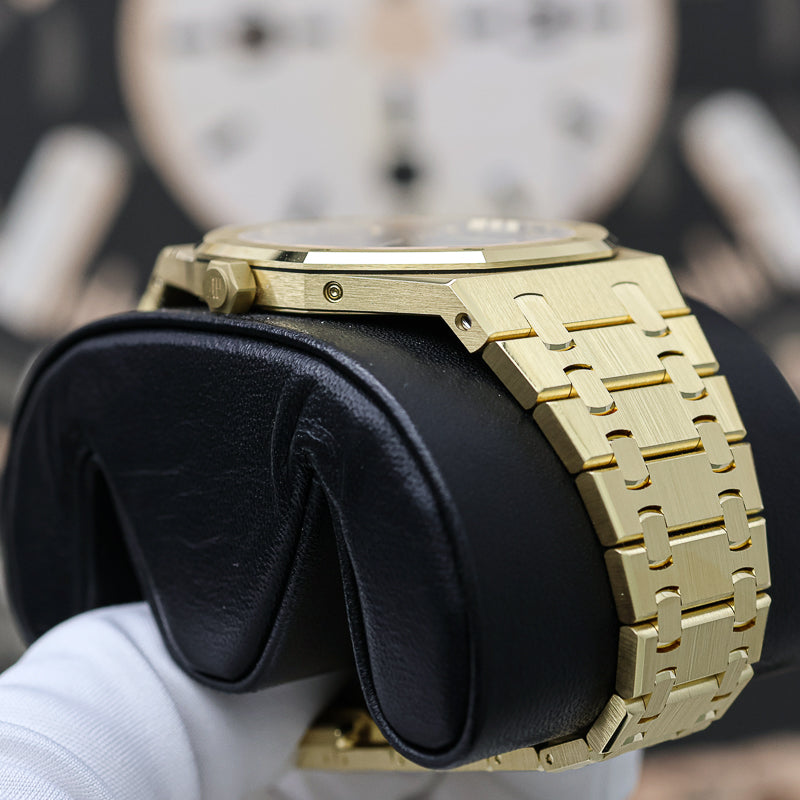 Audemars Piguet Royal Oak Perpetual Calendar Ultra-Thin 41mm 26586BA Smoked Green Dial