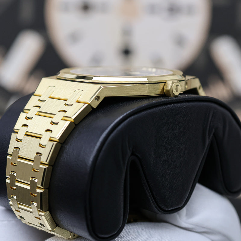 Audemars Piguet Royal Oak Perpetual Calendar Ultra-Thin 41mm 26586BA Smoked Green Dial