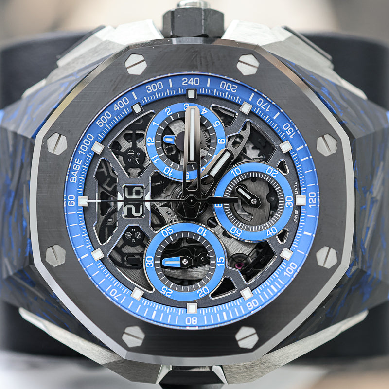 Audemars Piguet Royal Oak Concept Split-Seconds Chronograph GMT Large Date 26650FO.OO.D353CA.01 43mm Openworked Dial