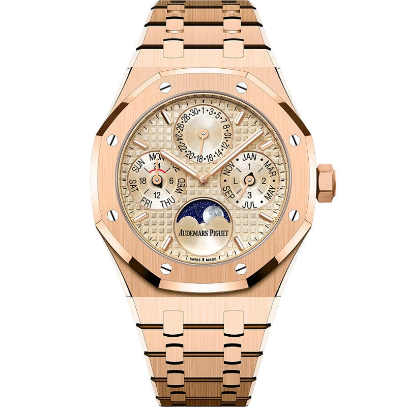 Audemars Piguet Royal Oak Perpetual Calendar 26684OR.OO.1356OR.01 38mm Beige Dial