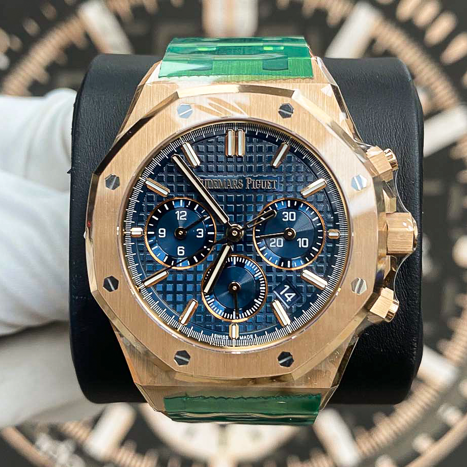Audemars Piguet Royal Oak Chronograph 38mm 26715OR.OO.1356OR.01 Blue Dial