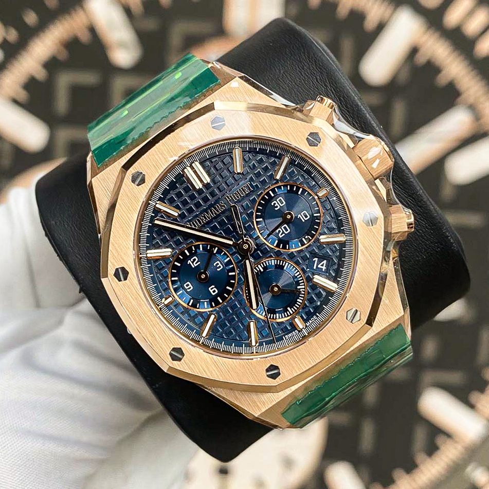 Audemars Piguet Royal Oak Chronograph 38mm 26715OR.OO.1356OR.01 Blue Dial