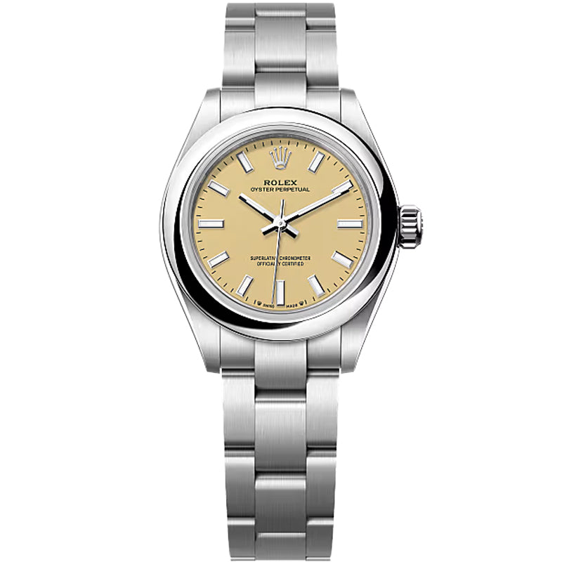 Rolex Oyster Perpetual 28mm 276200 Beige Dial