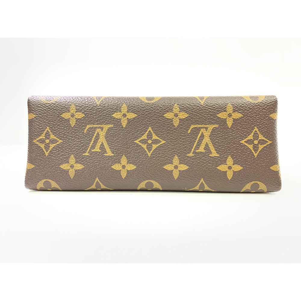LOUIS VUITTON Locky BB Caramel Brown Cowhide Leather Bag Gold Hardware Pre-Owned