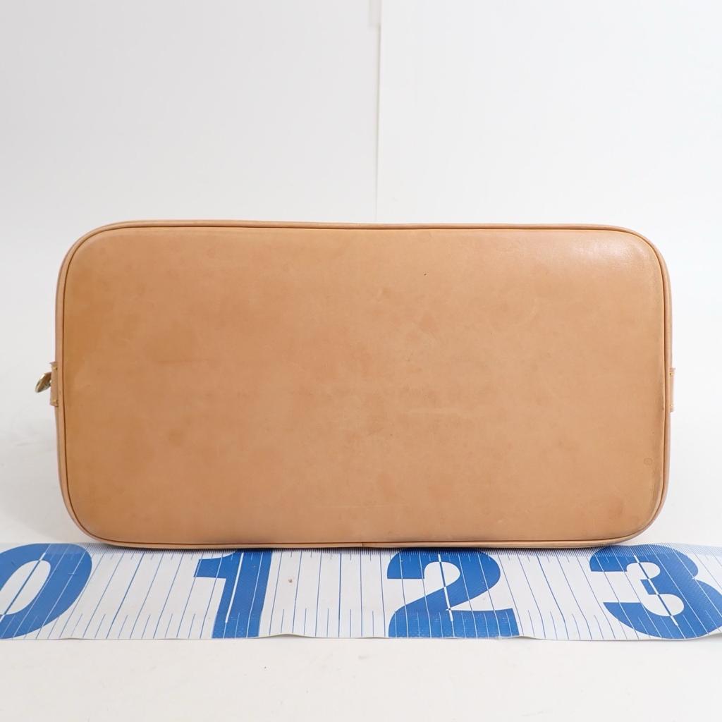 LOUIS VUITTON Alma PM Bag Monogram Coated Leather Canvas Pre-Owned