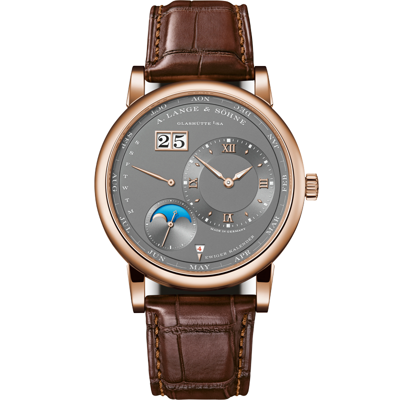 A. Lange & Söhne Lange 1 Perpetual Calendar 345.033 E 41.9mm Grey Dial