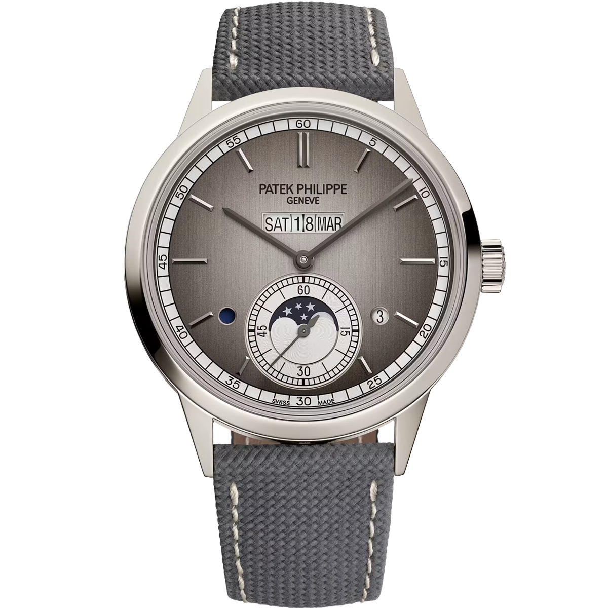 INCOMING Patek Philippe 2026 Grand Complications In-Line Perpetual Calendar 5236P 41mm Grey Dial