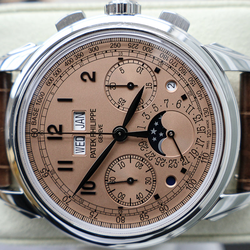 Patek Philippe PATEK SERVICED Grand Complications 41mm 5270P Salmon Dial Pre-Owned