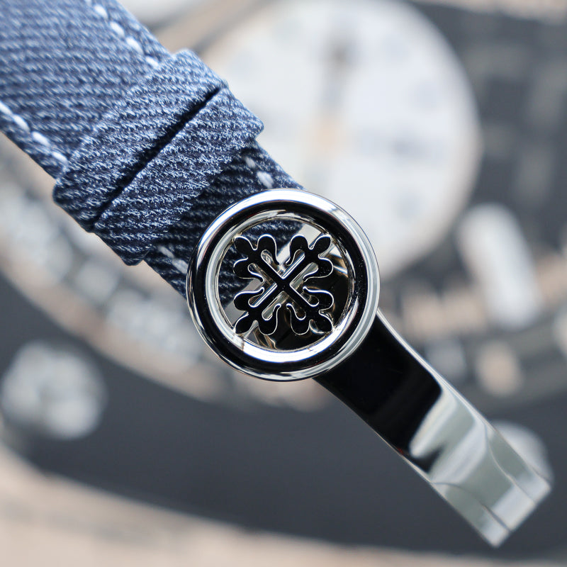 Patek Philippe 2025 World Time Complications Denim 5330G Blue Dial