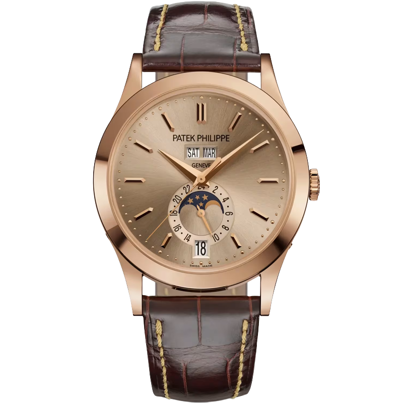 Patek Philippe Complications Annual Calendar Moon Phases 5396R-016 38.5mm Beige Dial
