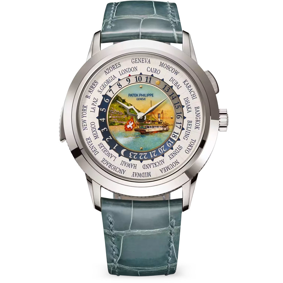 Patek Philippe Grand Complications Minute Repeater World Time 5531G 40.2mm Grand Feu Dial