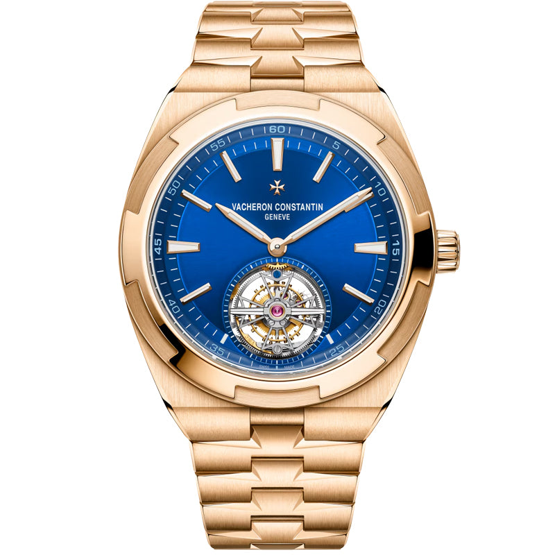 Vacheron Constantin Overseas Tourbillon 6000V/210R-B733 42.5mm Blue Dial