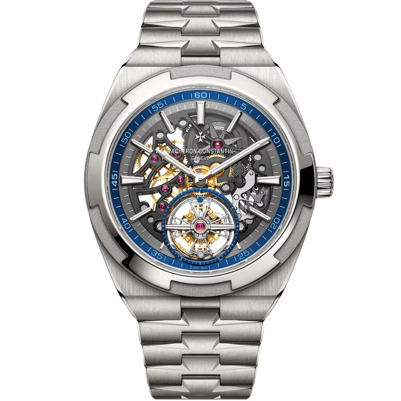 Vacheron Constantin Overseas Tourbillon Skeleton 6000V/210T-B935 42.5mm Openworked Dial