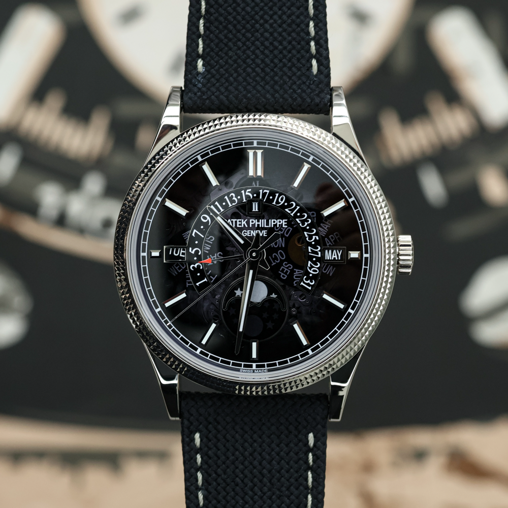 Patek Philippe 2026 Grand Complications Perpetual Calendar Moon Phase 6159G 39.5mm Glass Dial