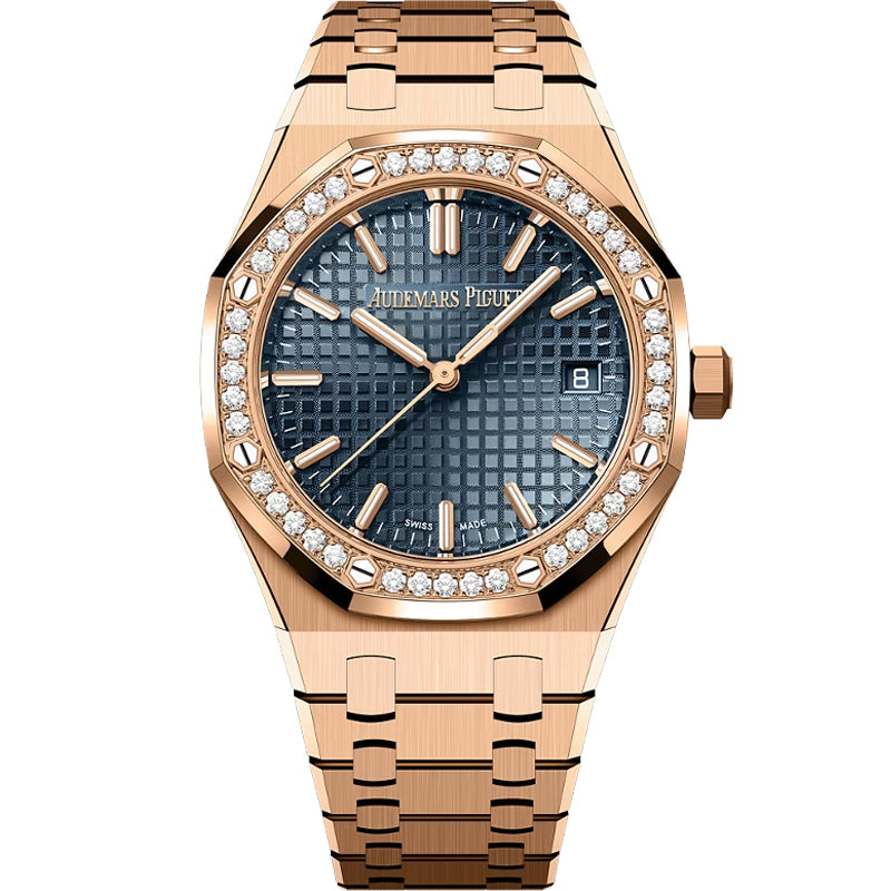 Audemars Piguet Royal Oak Self-Winding 77451OR.ZZ.1361OR.04 34mm Blue Dial