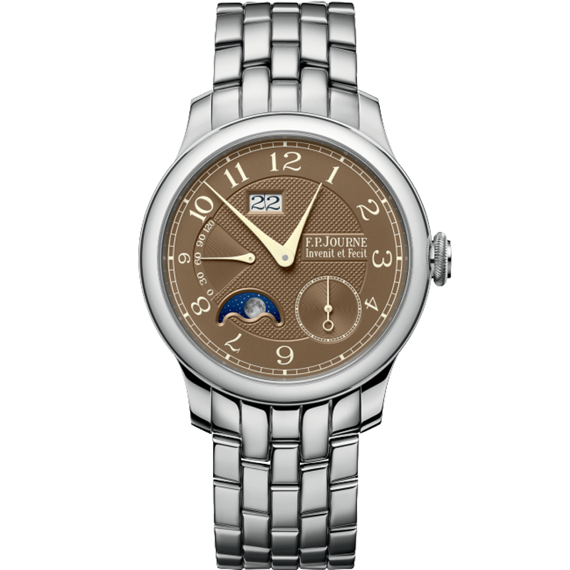 F.P.Journe Classique Automatique Lune Havana Full Platinum AL2 42mm-40mm Brown Dial