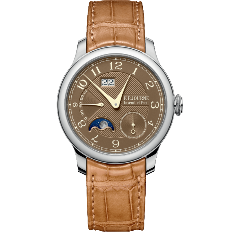F.P.Journe Classique Automatique Lune Havana Platinum AL2 42mm-40mm Brown Dial