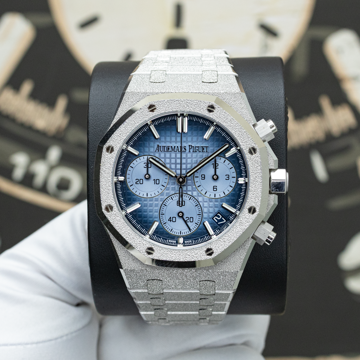 Audemars Piguet Royal Oak Chronograph 26240BC 41mm Smoked Blue Dial