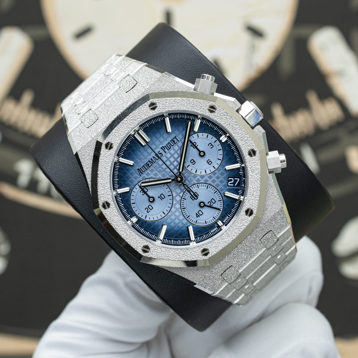 Audemars Piguet Royal Oak Chronograph 26240BC 41mm Smoked Blue Dial